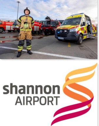 Shannon Airport is first Irish airport to take delivery of new electric Medical Response Vehicle.