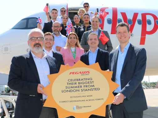 Turkey’s Pegasus Airlines prepares for its biggest summer yet at London Stansted