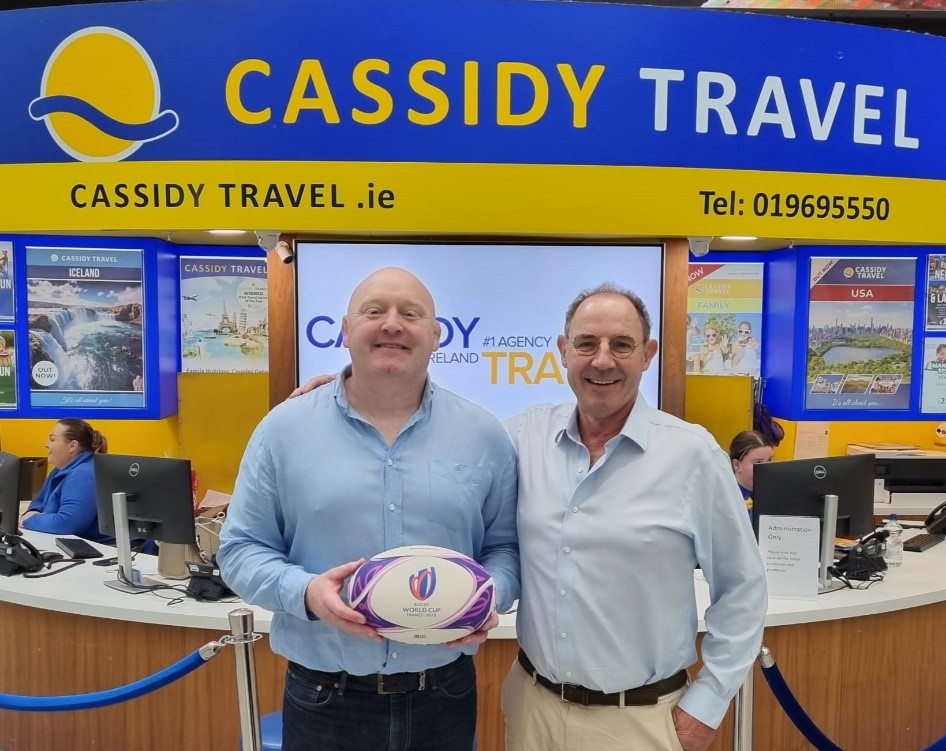 Irish Rugby Star & RTE Pundit Bernard Jackman set to Tackle New Role as Cassidy Travel’s Rugby Ambassador!