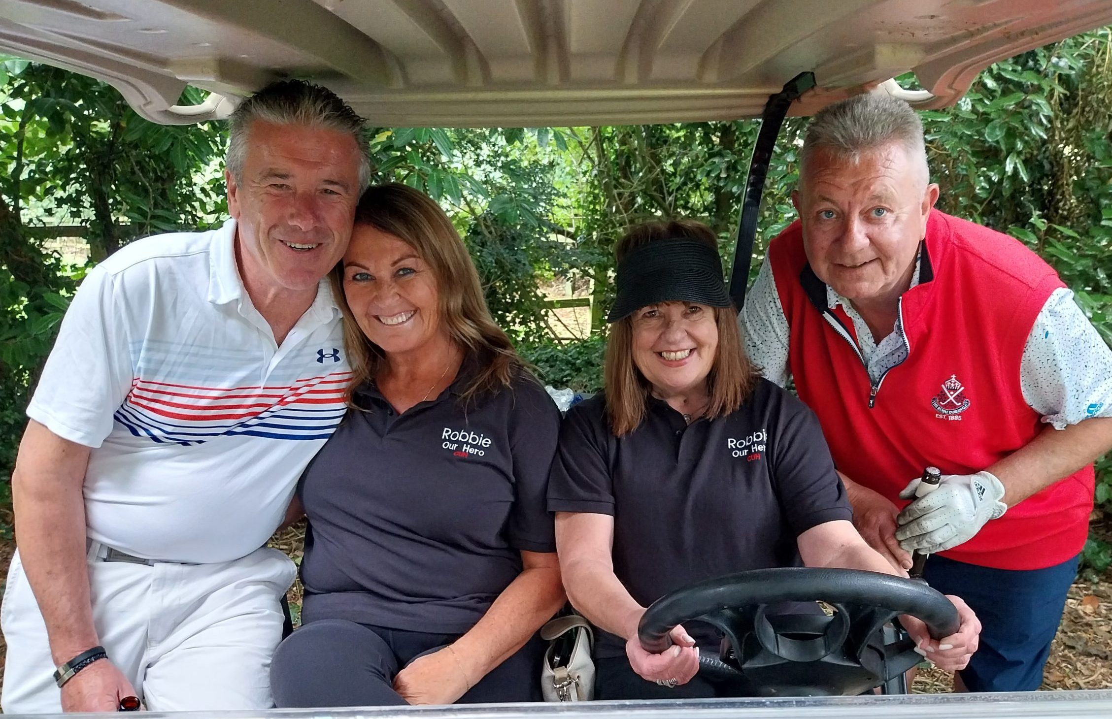 Congratulations Helena Crowley for making “Our Hero Robbie” and CUH golf day a Memorable classic