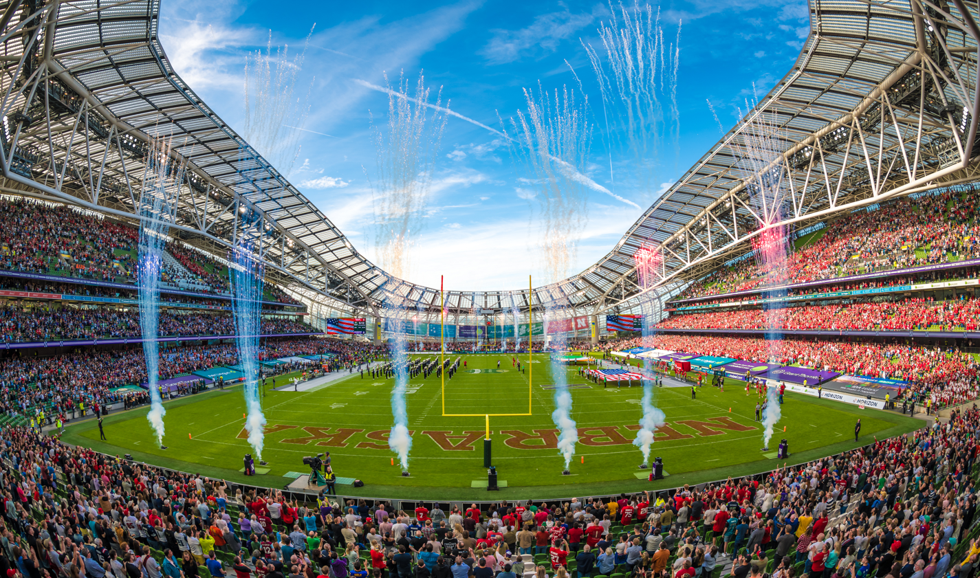 Dublin gears up for the Aer Lingus College Football Classic 2023 Game