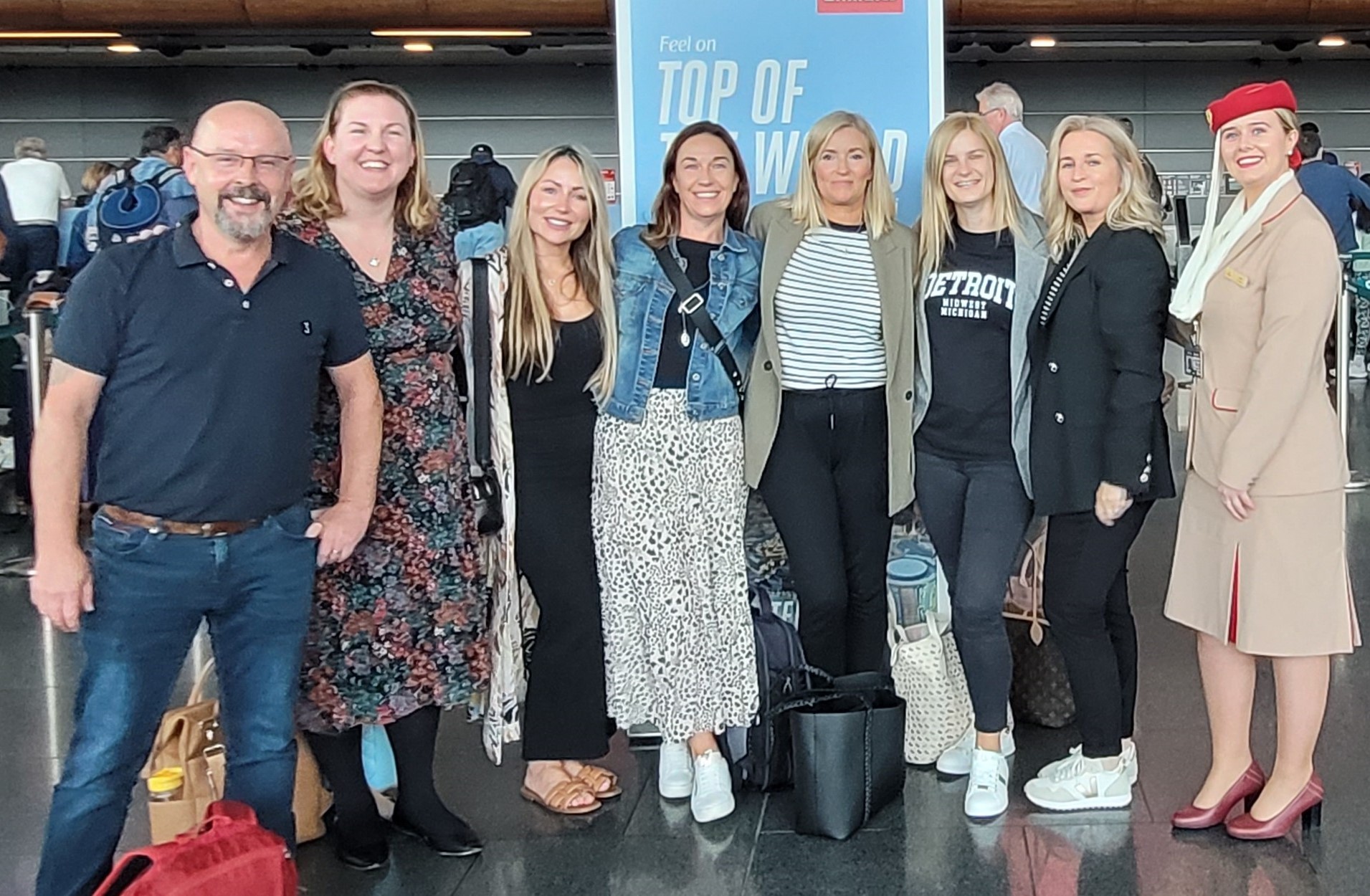 Island Marketing, Emirates fam departs from Dublin to Kuramathi Island Maldives