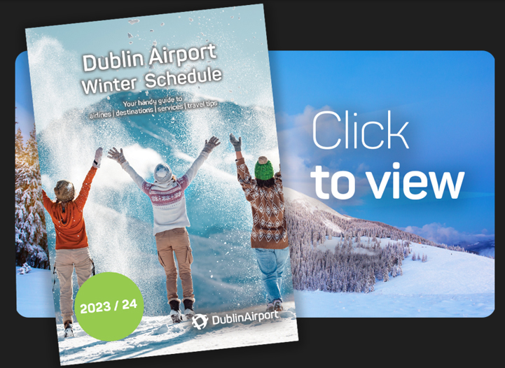 Dublin Airport Unveils Busy Winter Schedule