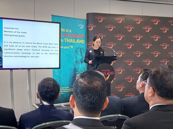 Amazing Thailand Press Conference at WTM 2023