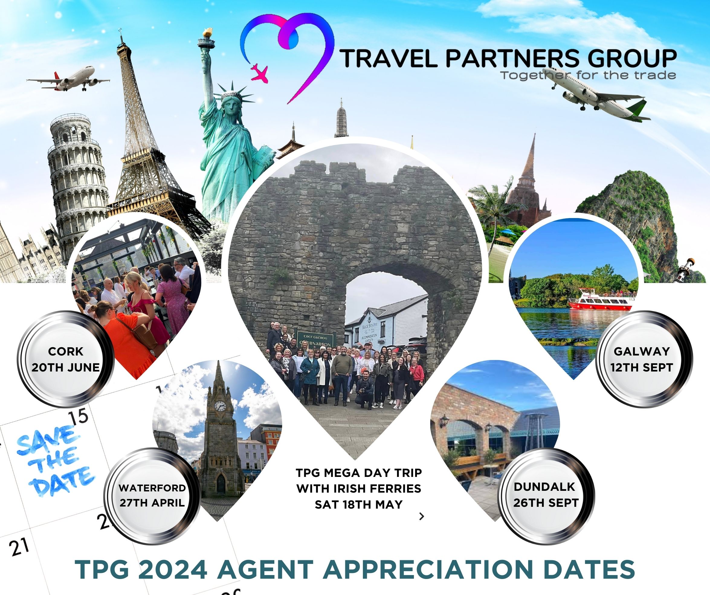 TPG announce dates for their 2024 Agent Appreciation Events
