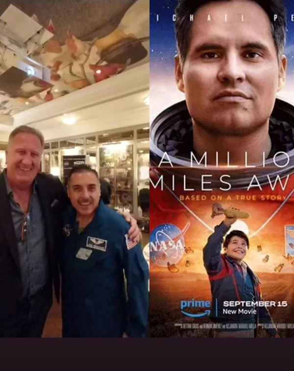 Travelbiz meets NASA Astronaut Jose Hernandez in Dublin.