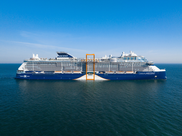 Celebrity Cruises’ newest ship Celebrity Ascent arrives in Barcelona ahead of European debut