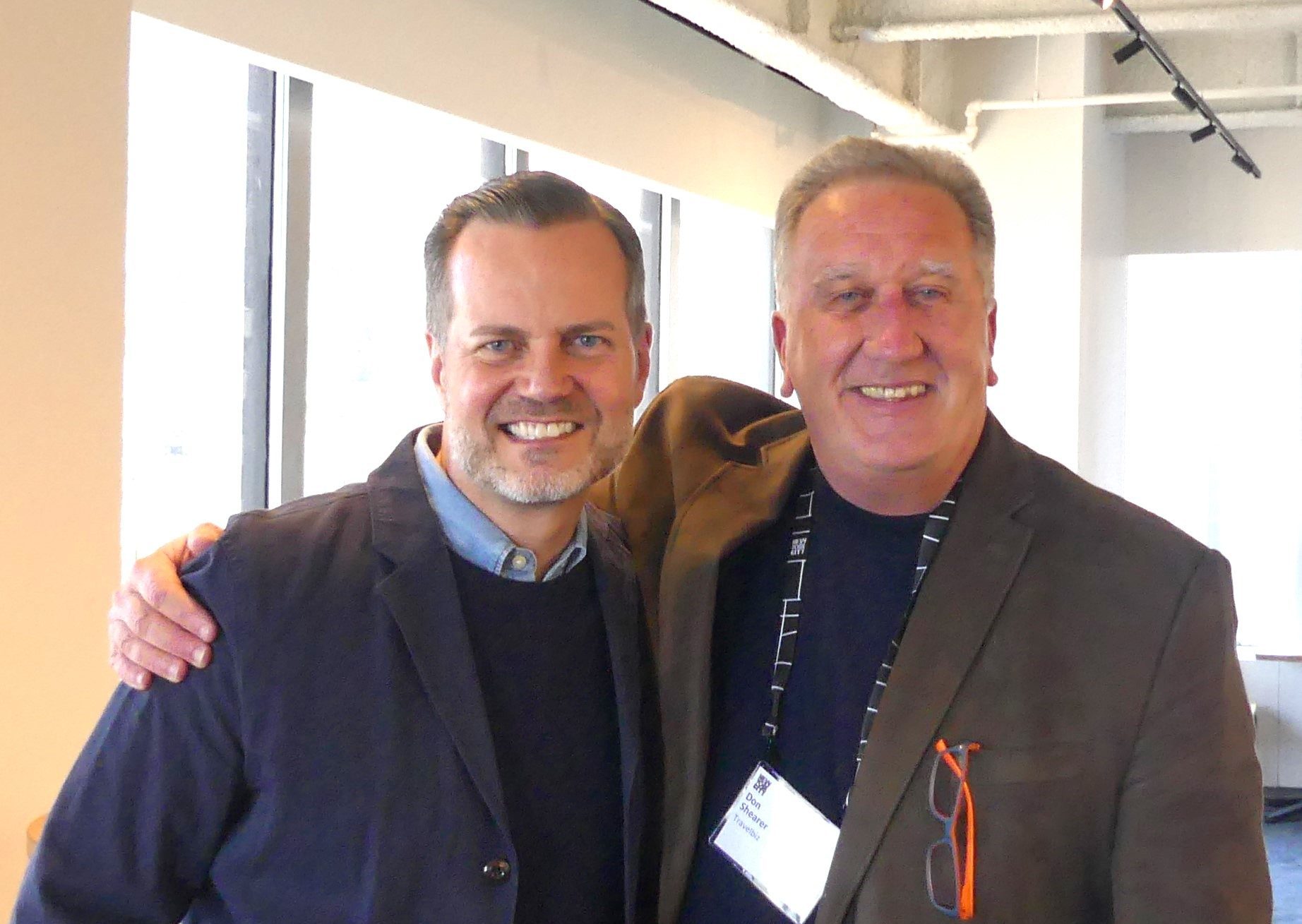 Don Shearer (Travelbiz) explores NYC with Fred Dixon, President and CEO New York City Tourism & Conventions.