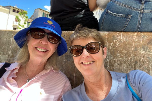 Eileen and Marian on Sunway’s Majorca Marvels Discovery Tour