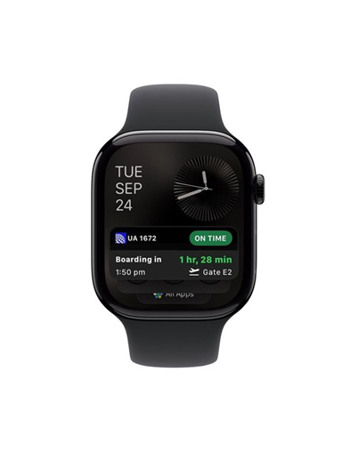 United Airlines Live Activities Now Available on Apple Watch