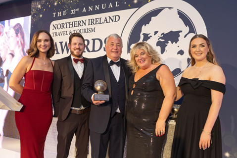 Travel Solutions, Northern Ireland’s leading tour operator, wins 2 Awards at the NI Travel News Awards 2024