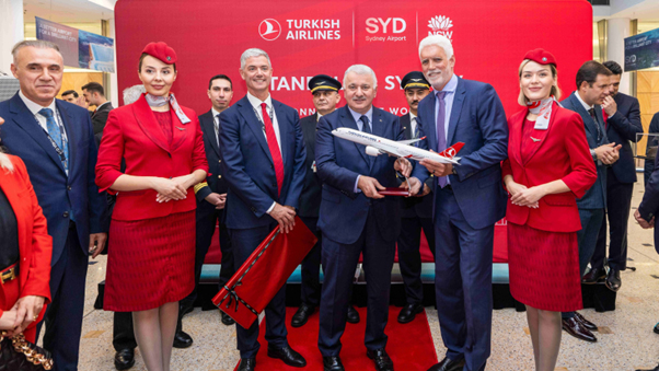 Turkish Airlines Debuts in Sydney with the Arrival of Its Longest-Ever Flight