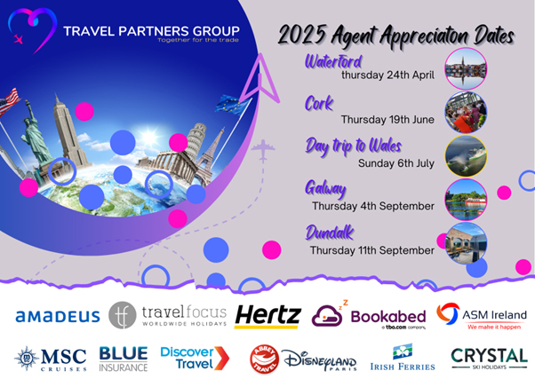 Travel Partners Group 2025 Agent Appreciation Dates For Your Travelbiz Diary