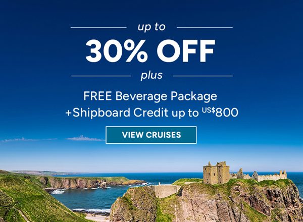 Perfect Time to Reserve: Up to 30% Off Celebrated Voyages with Oceania Cruises