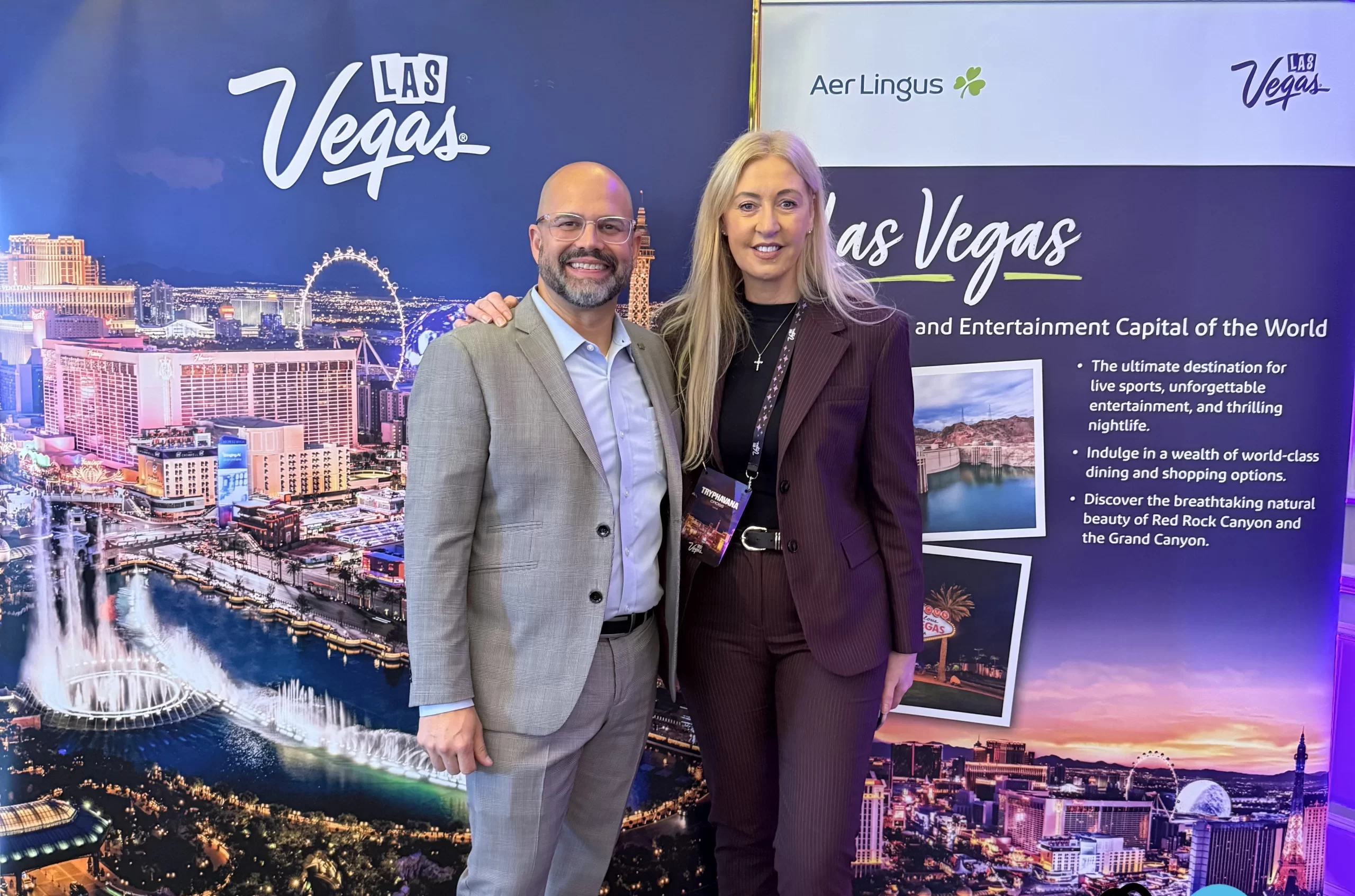 Vegas comes to town direct with Aer Lingus.✈💚☘️
