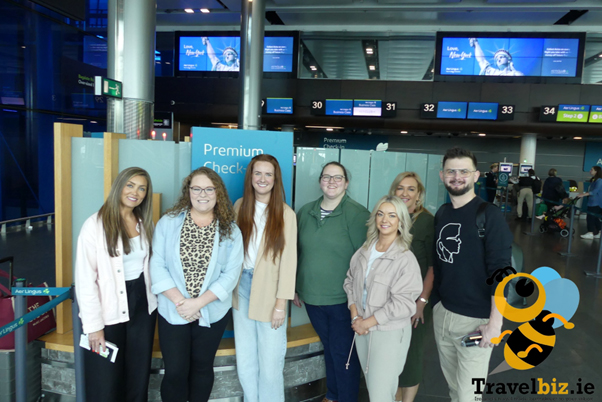 Travelbiz rev up and take off on the Inaugural Aer Lingus direct service to Indianapolis