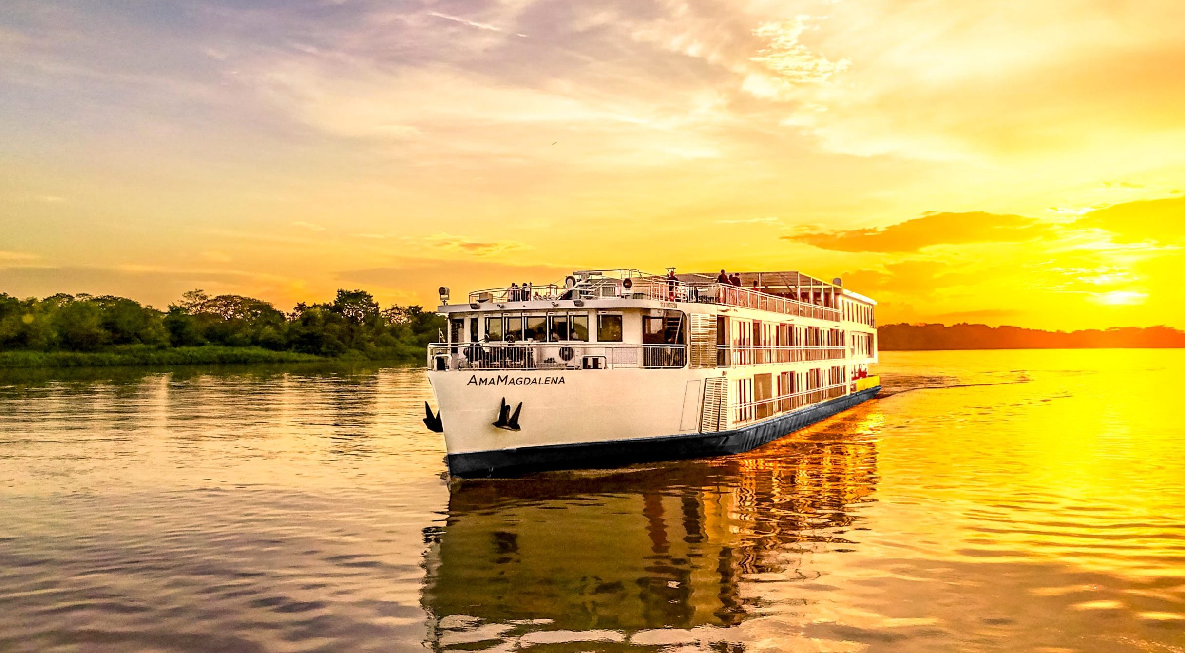 AmaWaterways Launches First-Ever Luxury River Cruise Ship on Colombia’s Magdalena River