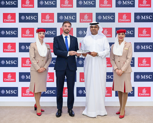 EMIRATES and MSC CRUISES Extend Long-Term Partnership aimed at enhancing the Air-Sea Experience and Expanding Market Reach