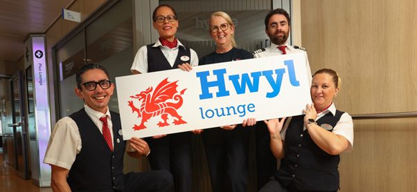 Stena Line rebrands passenger lounges to celebrate Welsh Year of Croeso