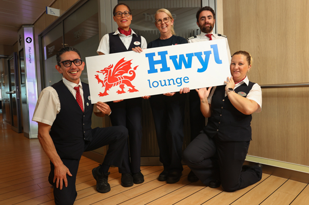 Stena Line rebrands passenger lounges to celebrate Welsh Year of Croeso