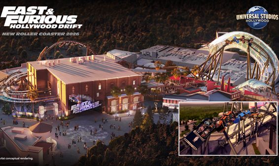 Universal Studios Hollywood Announces “Fast & Furious: Hollywood Drift,” that will Rocket Guests Up to 72 MPH