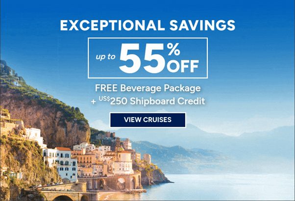 Exceptional Savings with Oceania Cruises: Up to 55% Off & Amenities