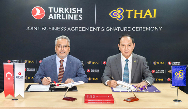 Turkish Airlines and THAI strike codeshare agreement