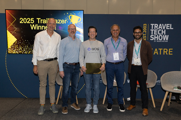 Acai wins 2025 TravelTech Show Trailblazer Awards
