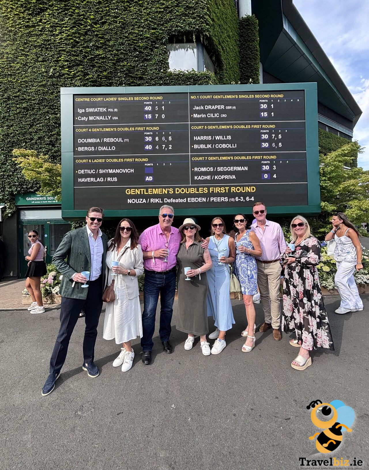 Discover Los Angeles hospitality shines on Centre Court with Trade Partners.