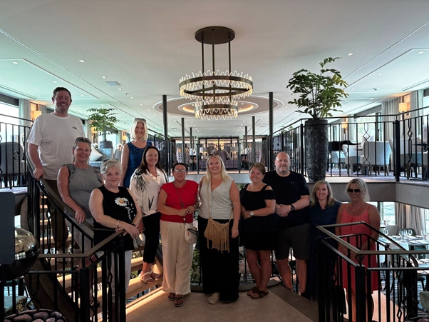 Riviera Travel Agents on the New Riviera Radiance Exclusive Fam Trip on the Blue Danube
