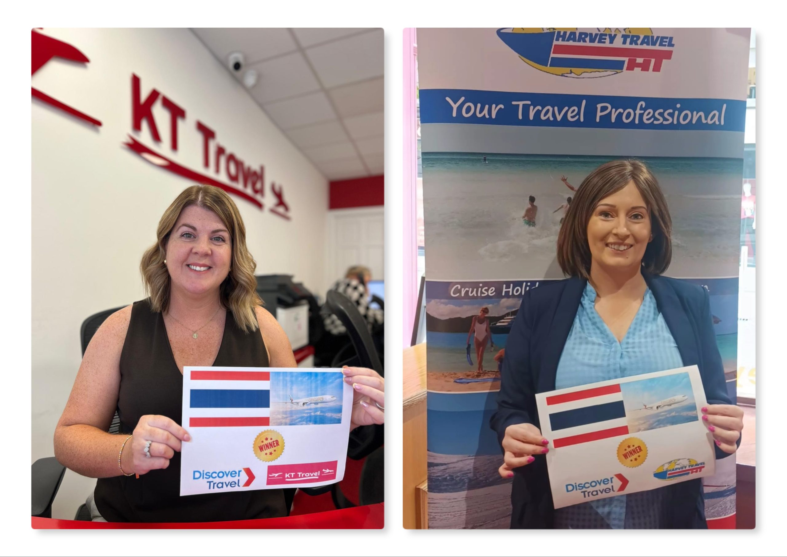 Discover Travel & Emirates winners 4 and 5 announced.