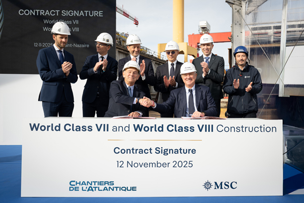 MSC Cruises Announces Two New World Class Ship Orders