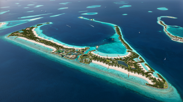 Atlantis The Royal, Maldives, a landmark resort set to open in 2029 in the South Malé Atoll