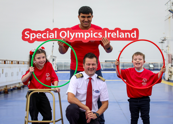 Stena Line launches new 4-year partnership with Special Olympics Ireland