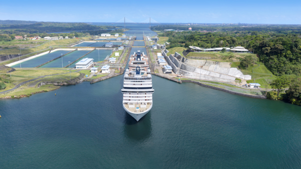 MSC Cruises’ MSC Magnifica transits the iconic Panama Canal as part of the 2026 World Cruise