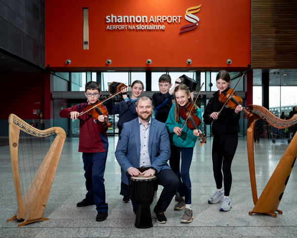 Shannon Airport Serenaded as School Bands Spectacular Returns