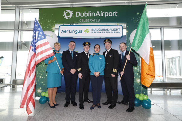 North Carolina as Aer Lingus launches new service to Raleigh Durham