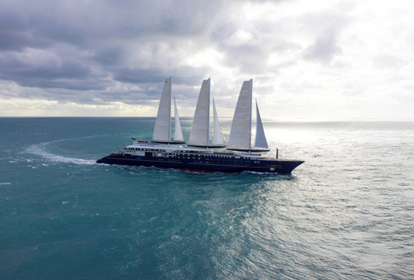 Orient Express and Chantiers de L’atlantique Celebrate the Naming of Orient Express Corinthian, the World’s Largest Sailing Yacht, in Saint-Nazaire