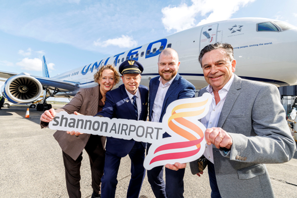 Shannon Airport Celebrates Long Standing Partnership with United Airlines