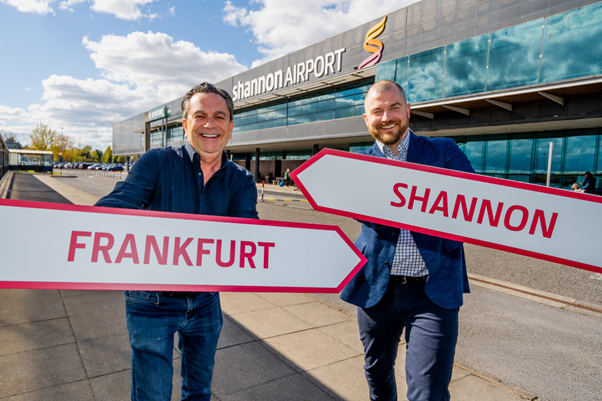 New Frankfurt service takes off from Shannon Airport