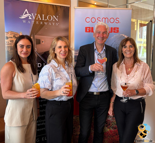 Avalon Waterways/ Cosmos/Globus trade lunch in Dublin