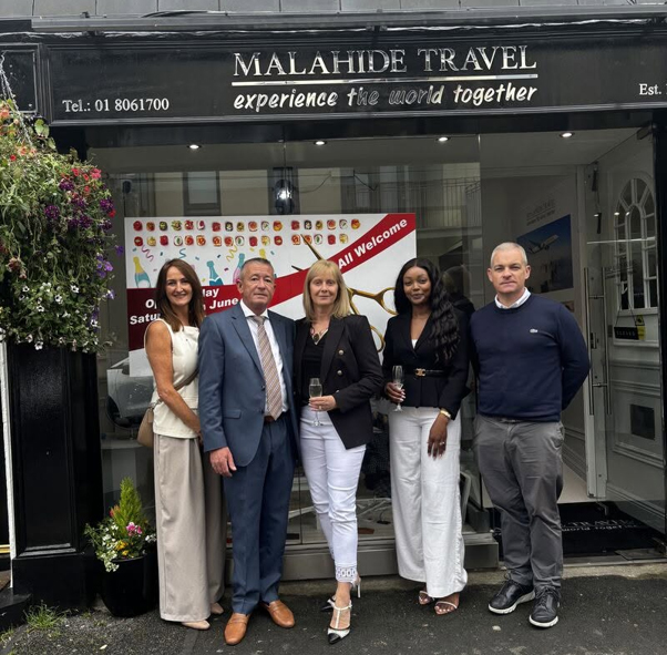 Congratulations to Alan McAra and the entire Malahide Travel team on the opening of their brand-new, state-of-the-art travel store in Malahide