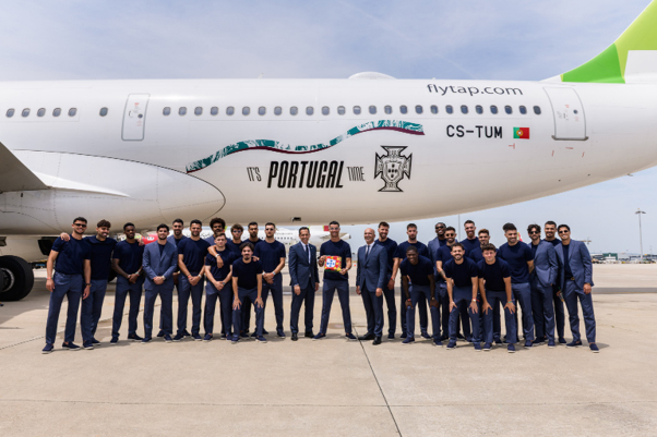 Portuguese National Team is flying with TAP Air Portugal to the 2026 World Cup