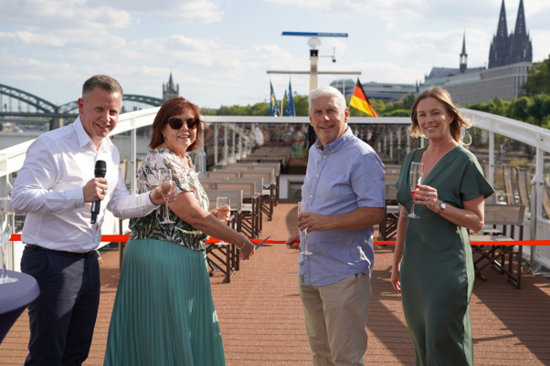 Riviera Travel celebrates Riviera Resplendence’s inaugural sailing